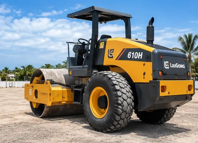 COMBO DE MOTOCONFORMADORA CATERPILLAR + VIBROCOMPACTADOR LIU GONG 3.webp