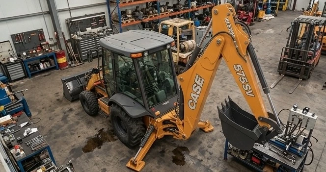 RETROEXCAVADORA CASE 575 SV 4x4 O SIMILAR