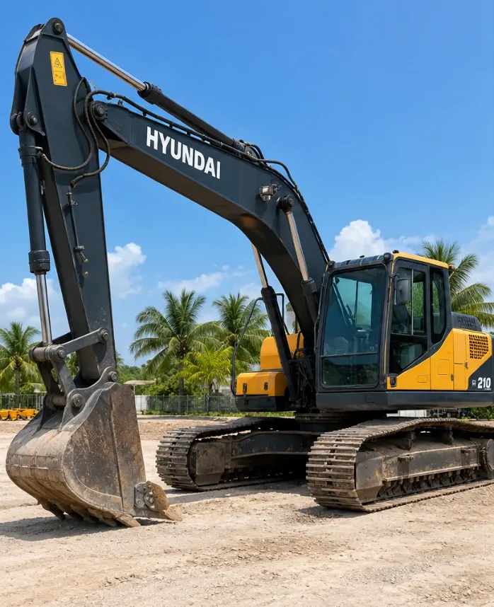 EXCAVADORA HYUNDAI R-210 SUPER O SIMILAR