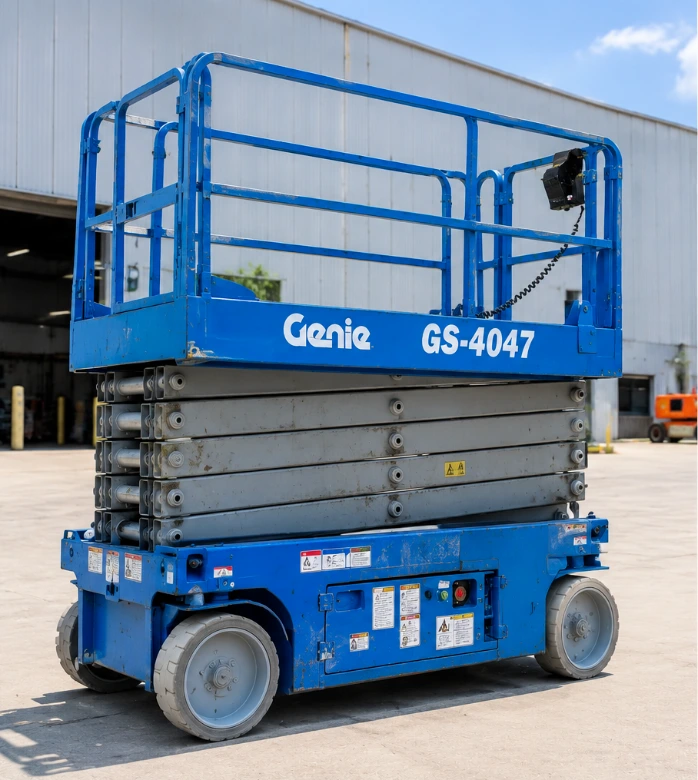 PLATAFORMA ELECTRICA DE TIJERA GENIE 11.6 m - 227 kg O SIMILAR