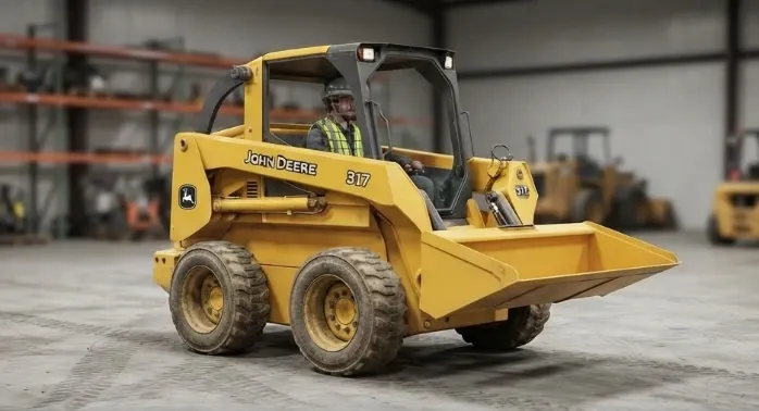 MINICARGADOR JOHN DEERE 317 O SIMILAR
