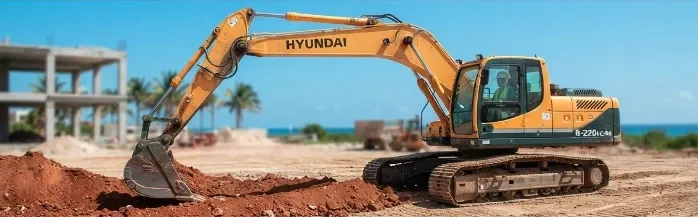EXCAVADORA HYUNDAI R-220 LC-9S O SIMILAR