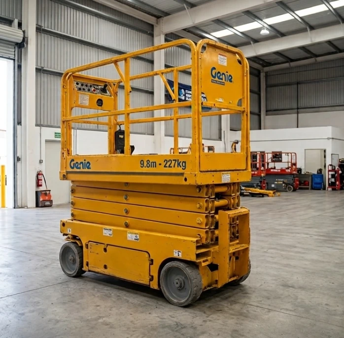PLATAFORMA ELECTRICA DE TIJERA GENIE 9.8 m - 227 kg O SIMILAR