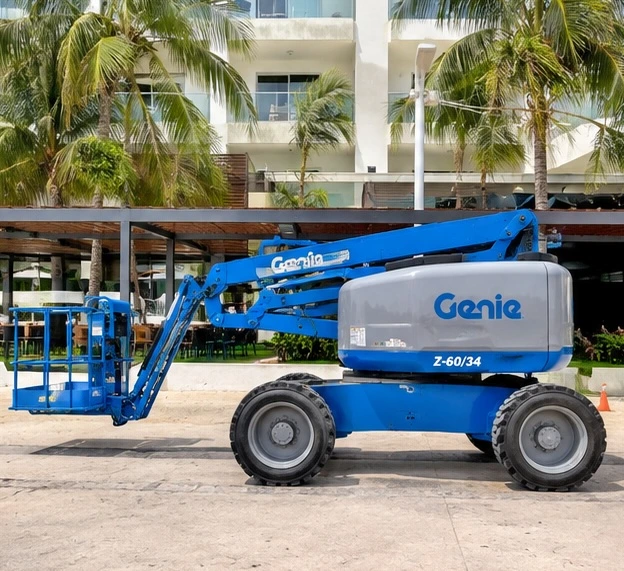 PLATAFORMA ELECTRICA ARTICULADA GENIE 15.91 m ALTO x 6.75 M HORIZONTAL O SIMILAR