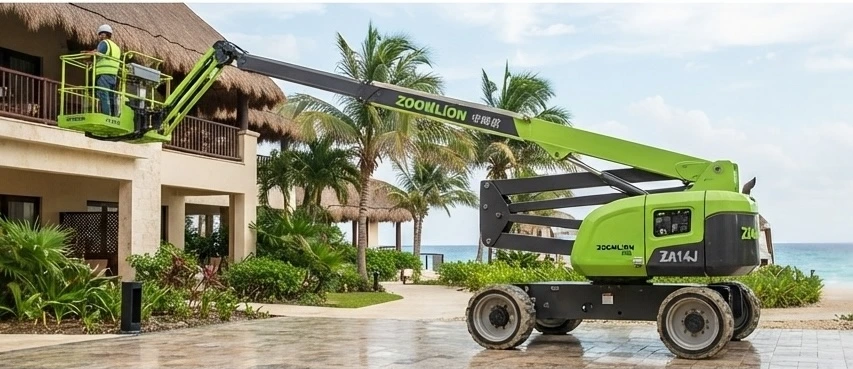 PLATAFORMA ELEVACION ARTICULADA 15.80 MTS DIESEL ZOOM LION O SIMILAR